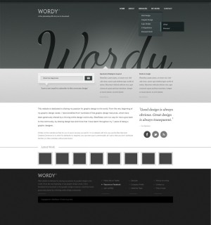 free website psd template download