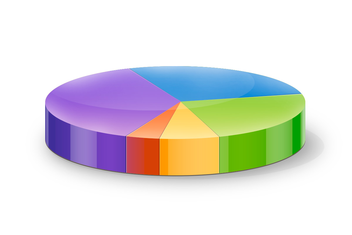 Pie Chart Template Psd Free Download