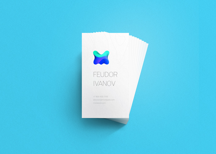 free mock up business card