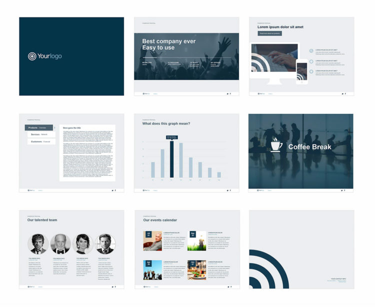 power point presentation template free