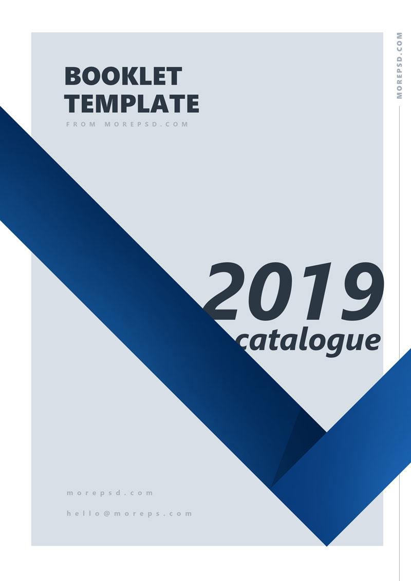 Corporate booklet free template