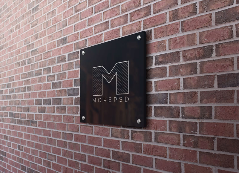 Wall sing. Wall Signage Mockup. Wall sign Mockup. Wall sign Mockup free. Free Mockups logo Wall.